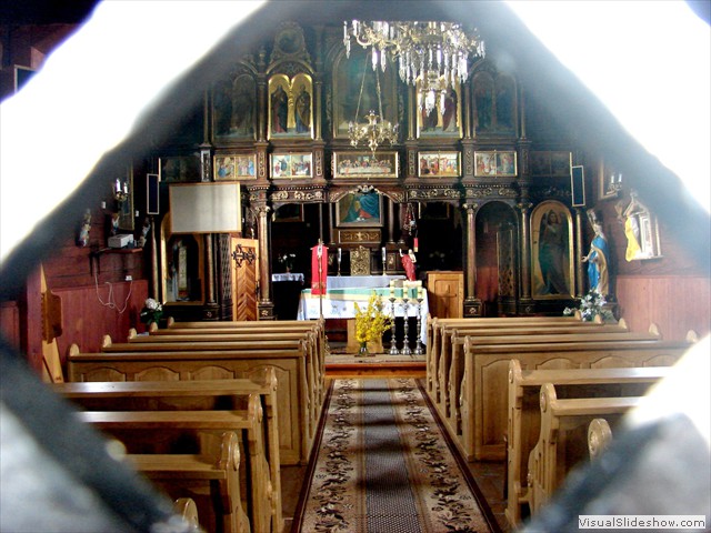 Czarna - Greckokatolicka cerkiew pw. św. Dymitra (obecnie rzymskokatolicki kościół parafialny pw. Podwyźszenia Krzyźa Świętego)
