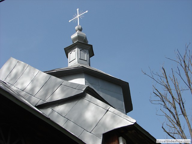 Czarna - Greckokatolicka cerkiew pw. św. Dymitra (obecnie rzymskokatolicki kościół parafialny pw. Podwyźszenia Krzyźa Świętego)