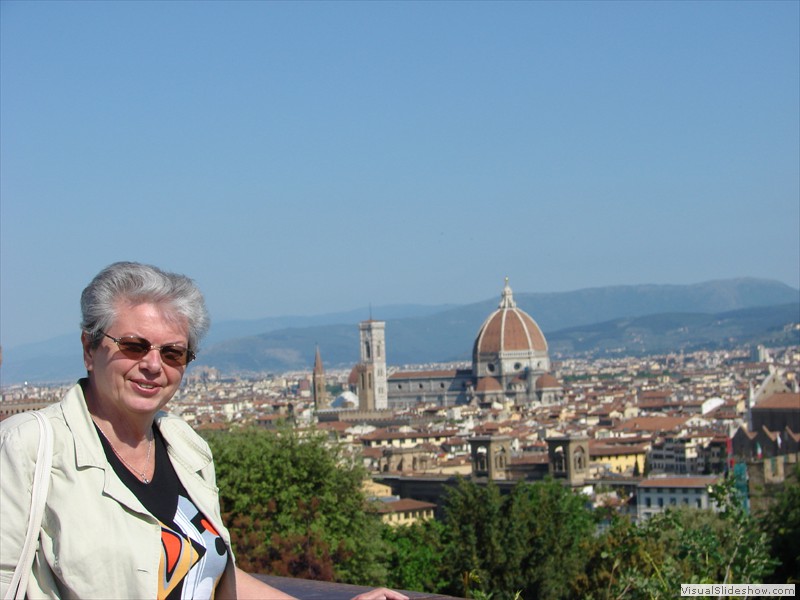 Florencja - Widok z Piazza Michelangelo